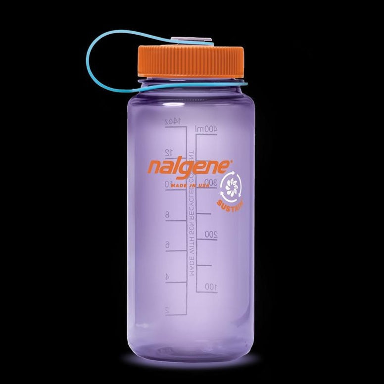 Nalgene Sustain 500ml Water Bottle | Compact Leakproof Bottle for Hiking & Travel