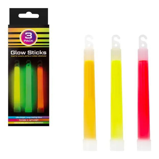 Glow Sticks 3 Pack