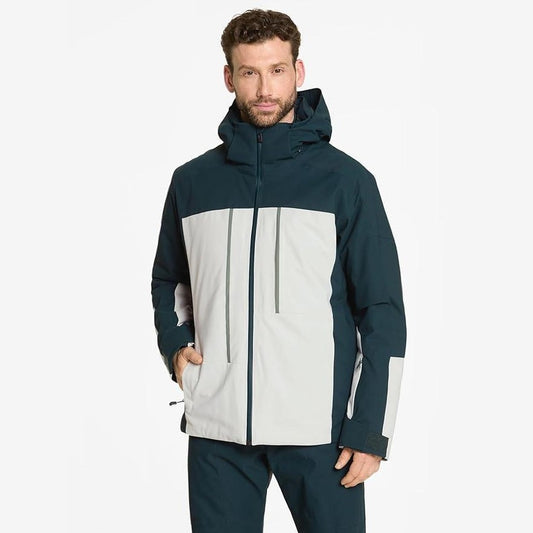 Ziener Taponga Men’s Ski Jacket – Insulated & Breathable Snow Jacket, Dark Jungle Lex UK 10 / EU 38