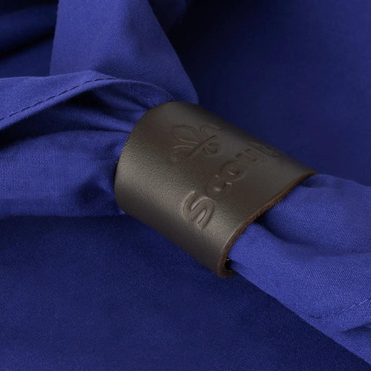 Scouts Plain Embossed Leather Woggle