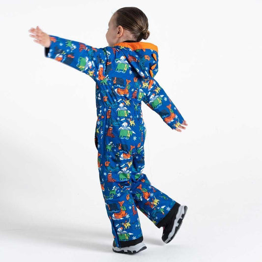Dare2B Waterproof Breathable Snowsuit - Blue Artic Animals