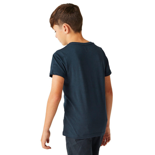 Regatta Boys Bosley VII Navy T Shirt