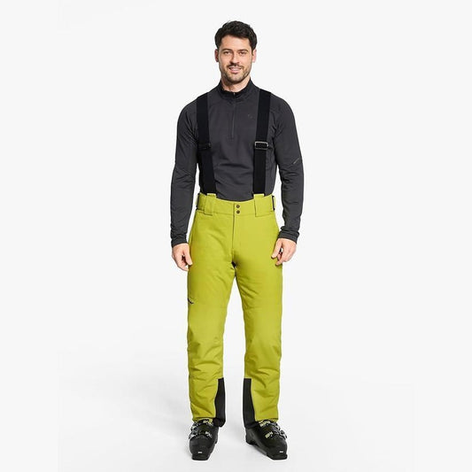Ziener Tazlin-Z Men’s Ski Trousers – Waterproof & Breathable Snow Pants, Electric Grass UK M/L · EU 50