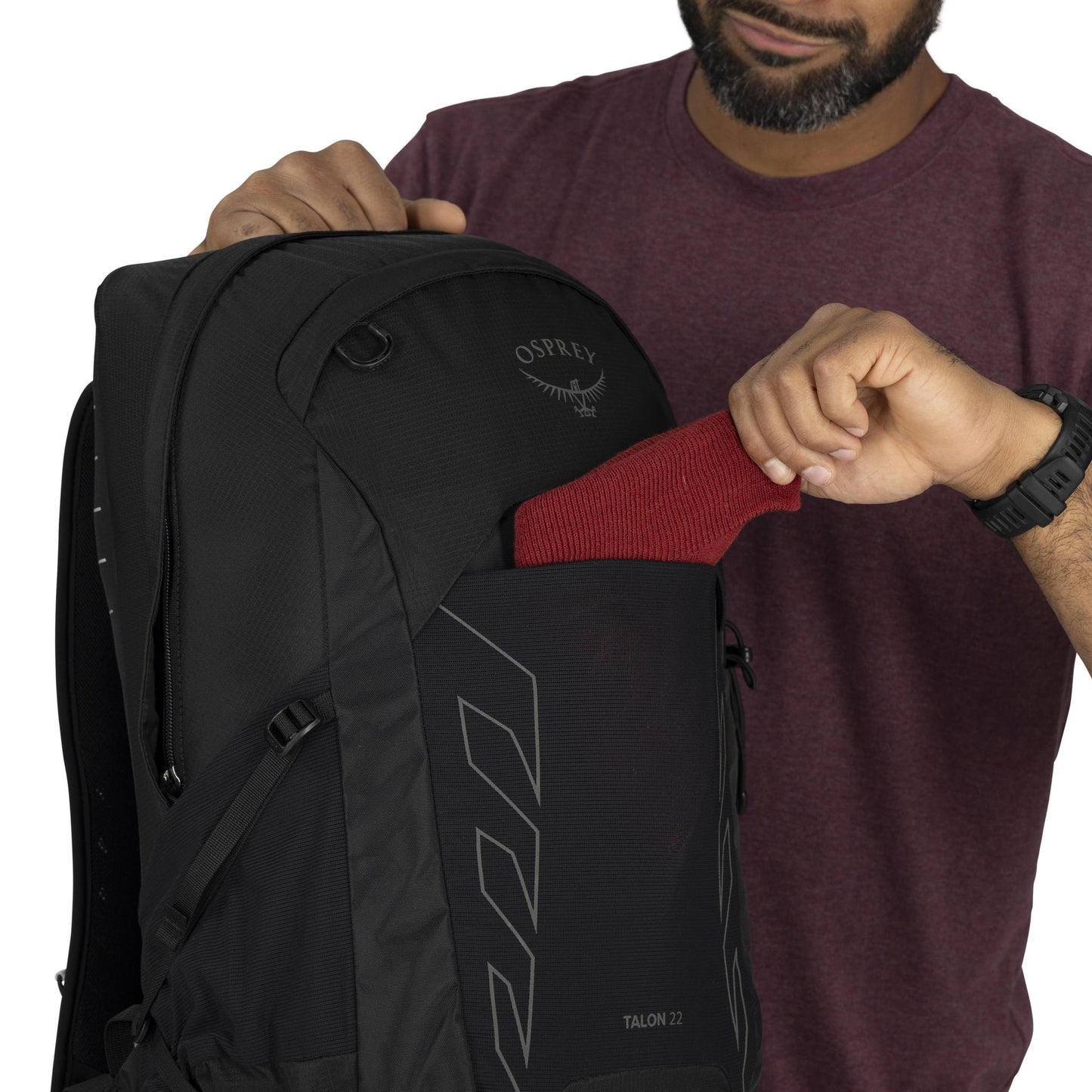 Osprey Talon 22L Black Coal Grey