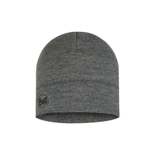 Buff Merino Midweight Beanie Light Grey