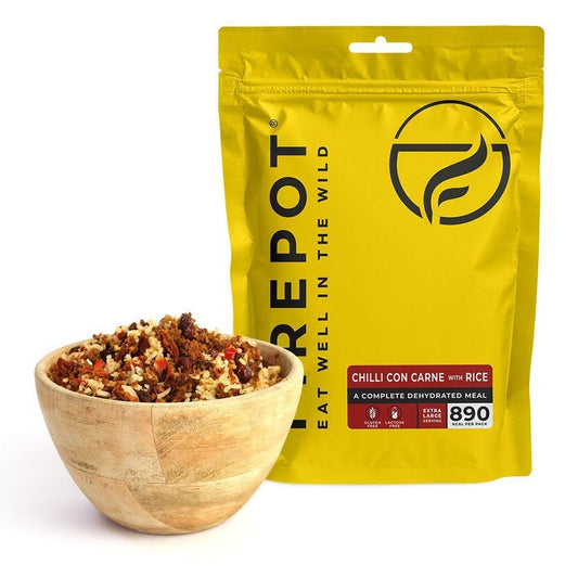 Firepot Chilli Con Carne | Dehydrated Camping Meal for Hiking & Expeditions