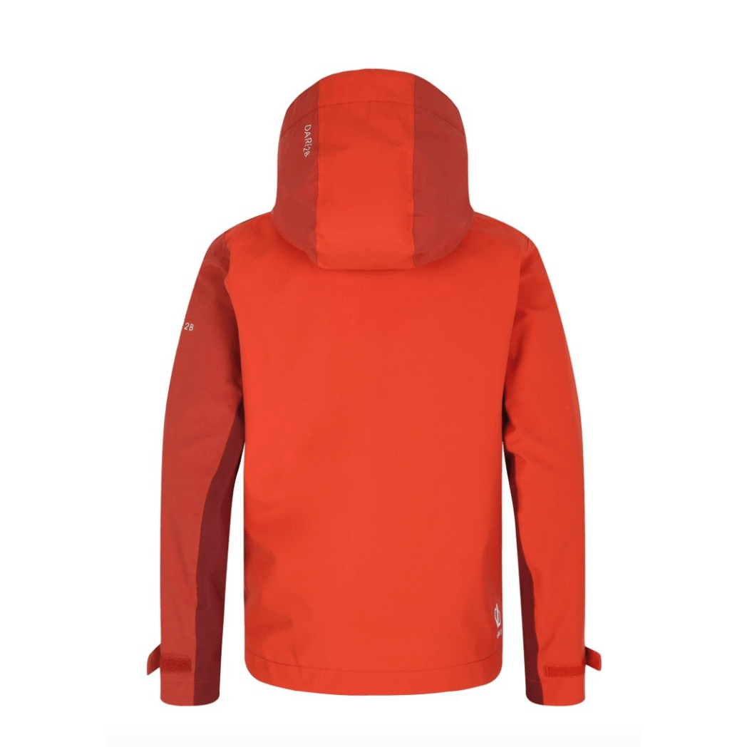 Dare2b Kids' Explore II Waterproof Jacket Cinamon/Tuscan Red
