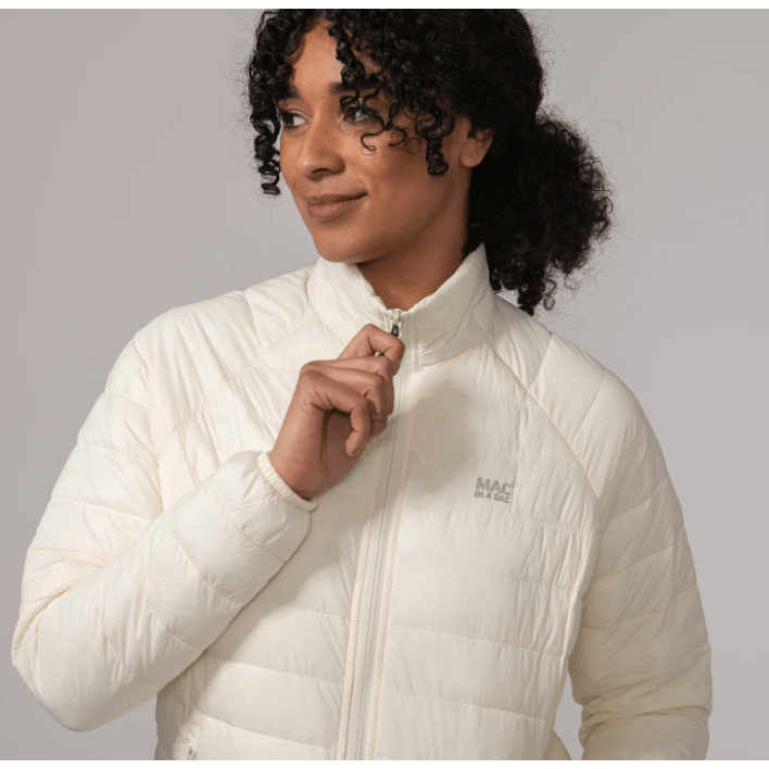 Mac In A Sac Synergy Women's Insulated Jacket|Ivory