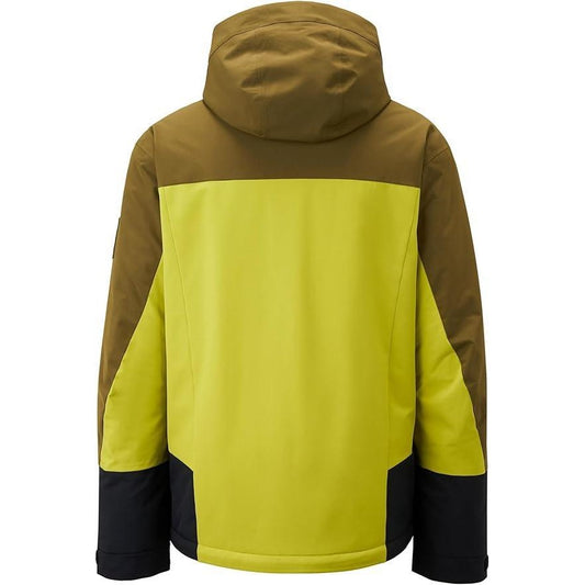 Ziener Taraino Men’s Ski Jacket – Insulated & Breathable Snow Jacket, Seaweed UK M/L · EU 50