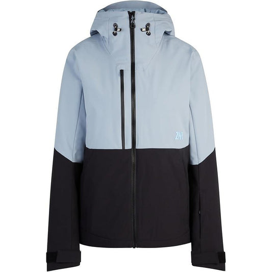 Ziener Ribba Women’s Ski Jacket – Insulated & Breathable Snow Jacket, Black UK 10 / EU 38