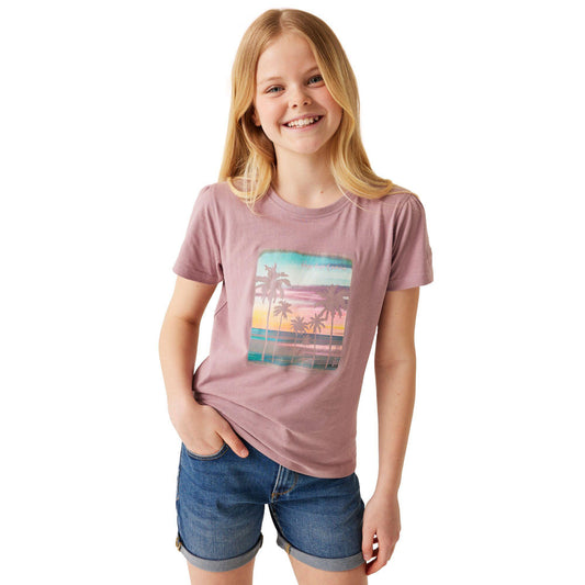 Regatta Girls Bosley VII Heather T Shirt