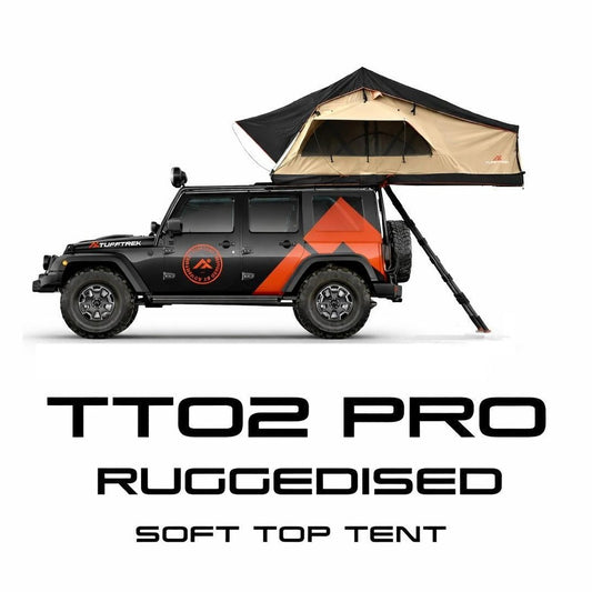 TUFF-TREK Pro Ruggedised 1.4m Roof Tent