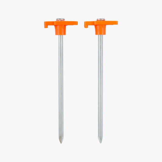 Highlander Rock Pegs 18cm Pack of 4 | Heavy Duty Tent Pegs for Hard Ground