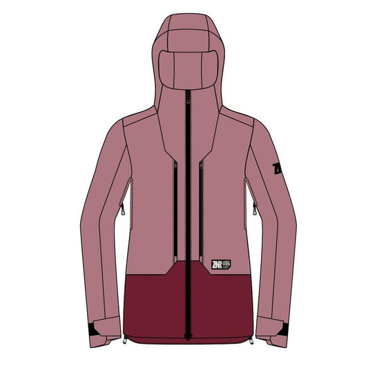 Ziener Rassmara Women’s Ski Jacket – Insulated & Breathable Snow Jacket, Rose Blossom UK 10 / EU 38