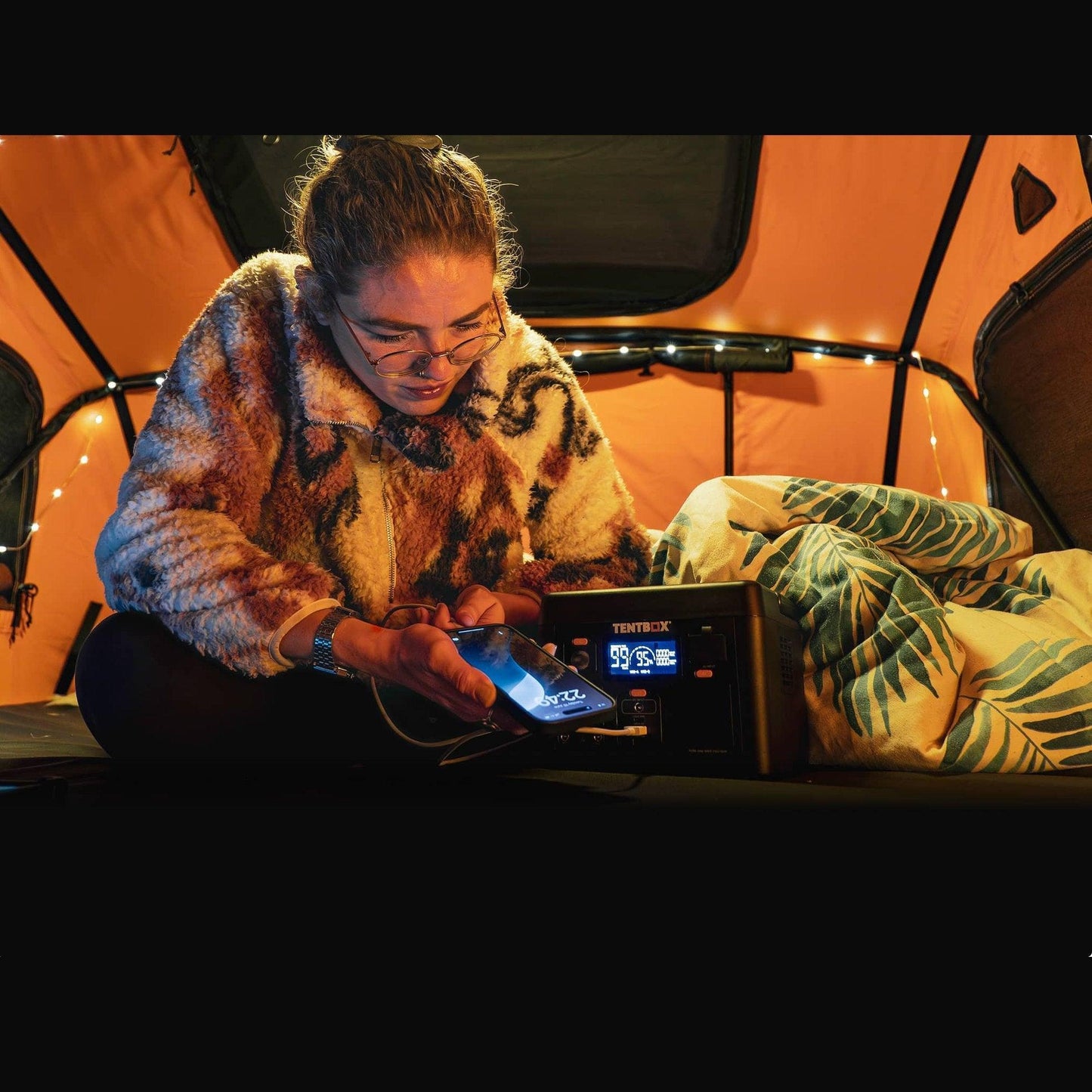 PowerStation - Charge On-the-Go with TentBox Stay powered on your TentBox adventures with the PowerStation. Charge multiple devices easily. Visit our Tentbox Showroom in Glasgow, Scotland!
