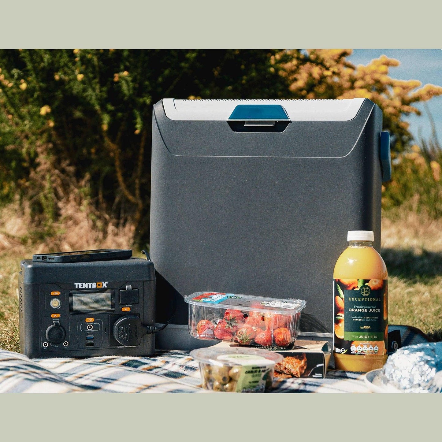 PowerStation - Charge On-the-Go with TentBox Stay powered on your TentBox adventures with the PowerStation. Charge multiple devices easily. Visit our Tentbox Showroom in Glasgow, Scotland!