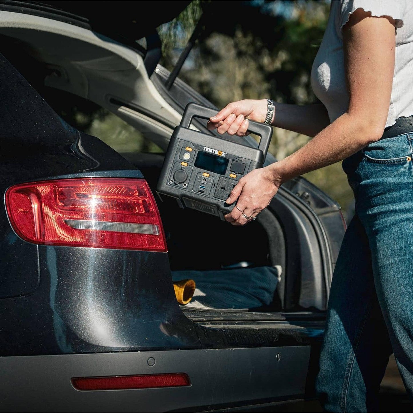 PowerStation - Charge On-the-Go with TentBox Stay powered on your TentBox adventures with the PowerStation. Charge multiple devices easily. Visit our Tentbox Showroom in Glasgow, Scotland!