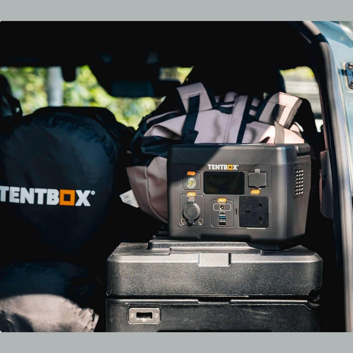 PowerStation - Charge On-the-Go with TentBox Stay powered on your TentBox adventures with the PowerStation. Charge multiple devices easily. Visit our Tentbox Showroom in Glasgow, Scotland!
