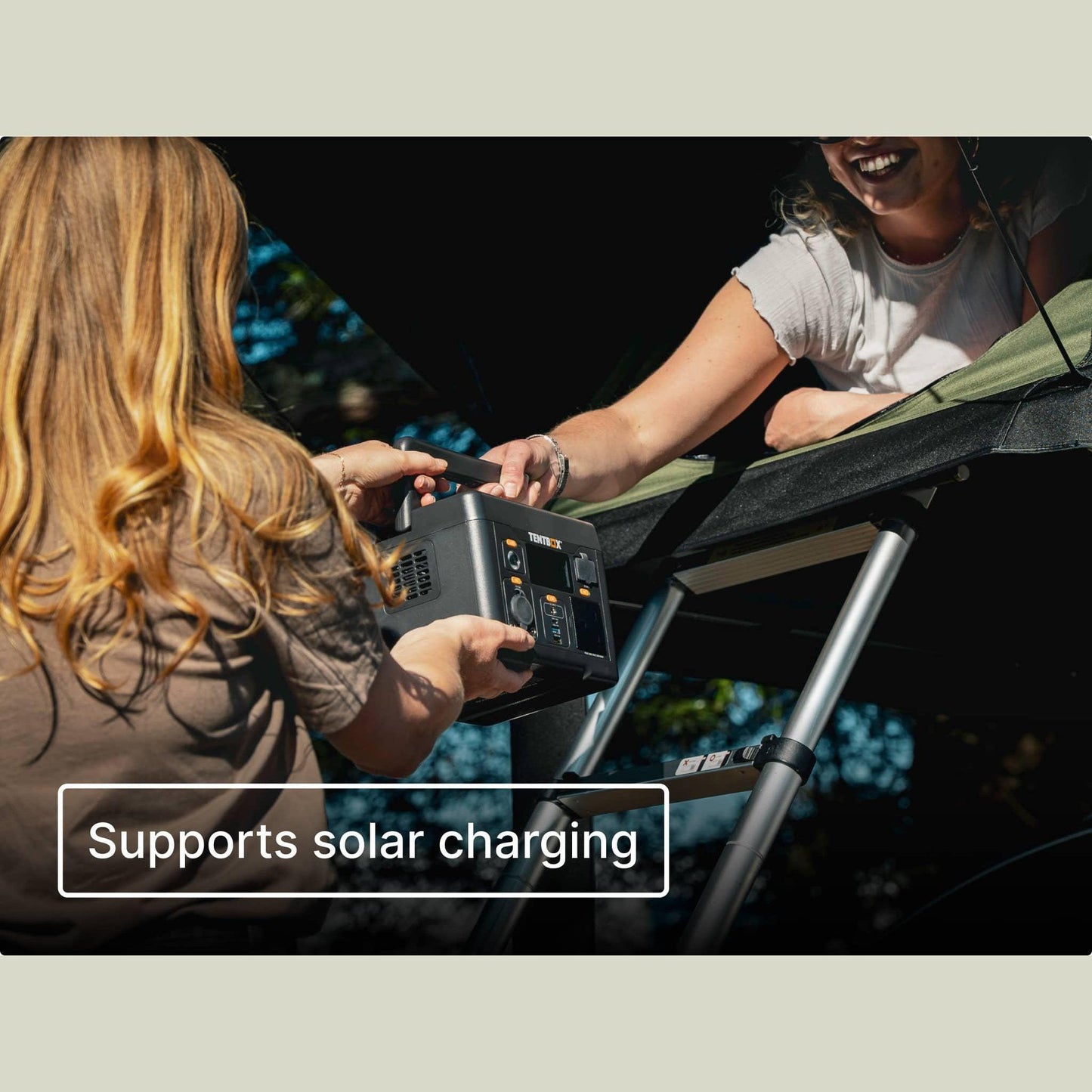 PowerStation - Charge On-the-Go with TentBox Stay powered on your TentBox adventures with the PowerStation. Charge multiple devices easily. Visit our Tentbox Showroom in Glasgow, Scotland!