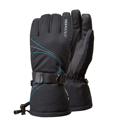 TrekMates Womens Mogul Dry Glove Black