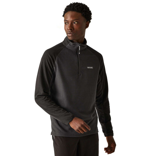Regatta Men's Elson II Lightweight Fleece | Ash Black
