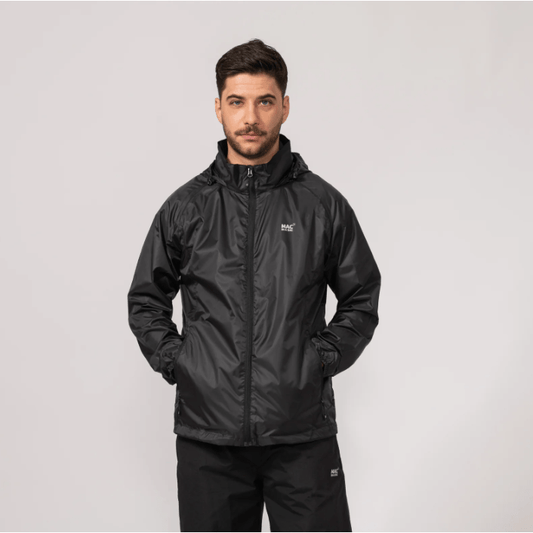 Mac In A Sac Origin 2 Adult Waterproof Jacket|Black