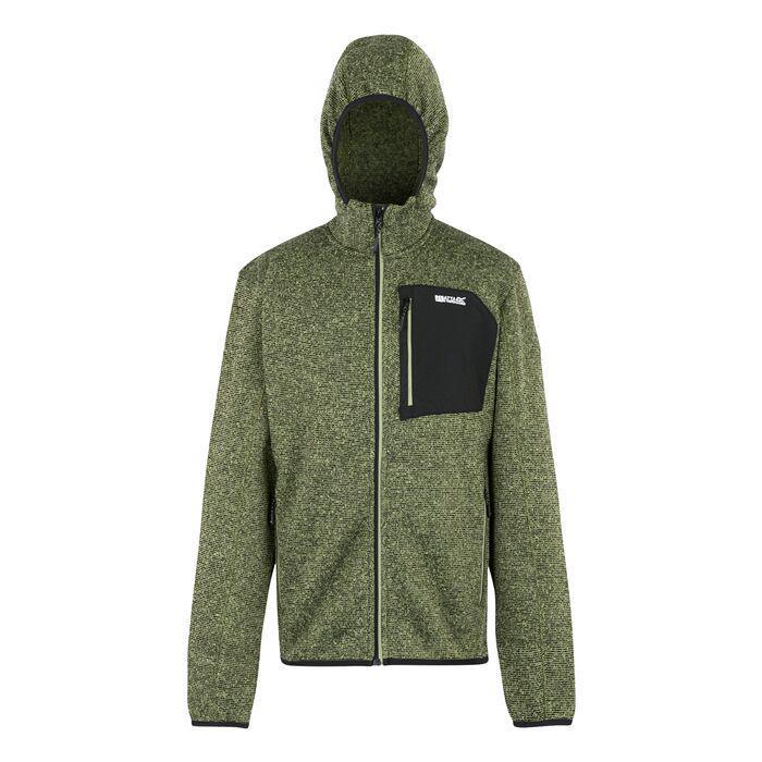 Hooded Newhill Men’s Fleece | Warm Marl Knit Layer