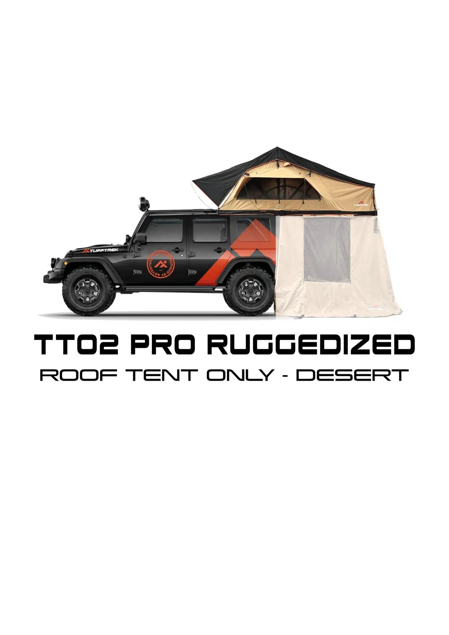 TUFF-TREK ® PRO-Ruggedised 1.4m Soft Top Tent