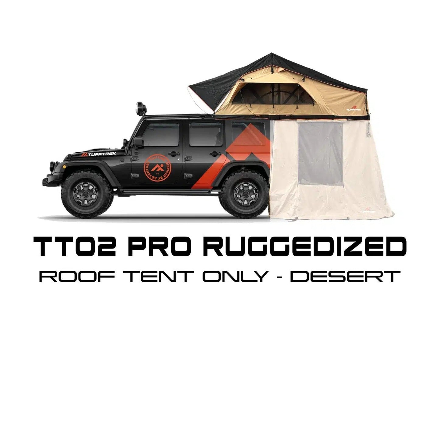 TUFF-TREK ® PRO-Ruggedised 1.4m Soft Top Tent