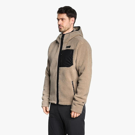 Ziener Juha Men’s Baselayer Top – Winter Sports Thermal, Cashew UK M/L · EU 50