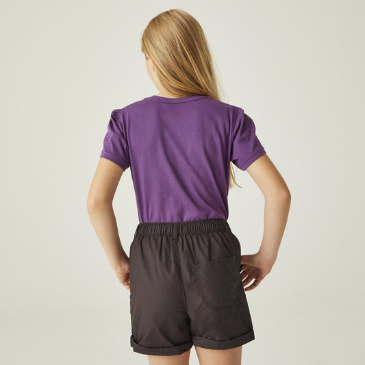 Regatta Girls Bosley VII Sunset Purple T Shirt