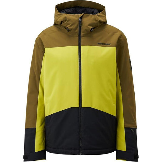 Ziener Taraino Men’s Ski Jacket – Insulated & Breathable Snow Jacket, Seaweed UK M/L · EU 50