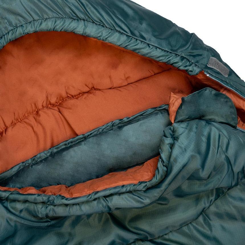 Highlander RAYET 350 Sleeping Bag – Pine Green 2–3 Season
