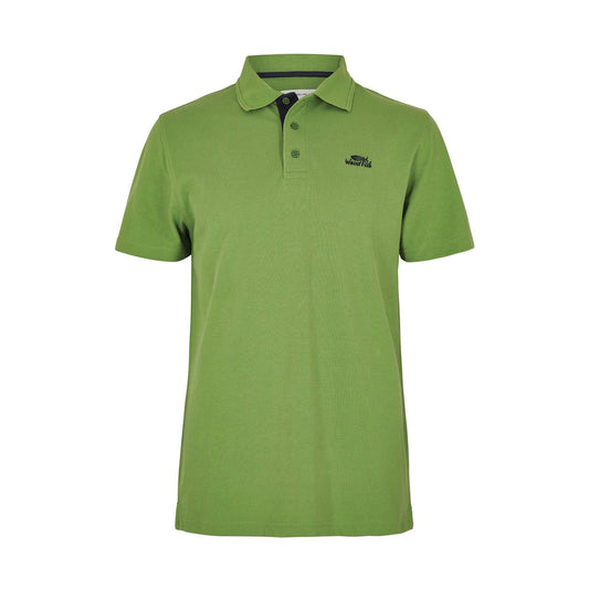 Weird Fish Men's Miles Polo Kiwi