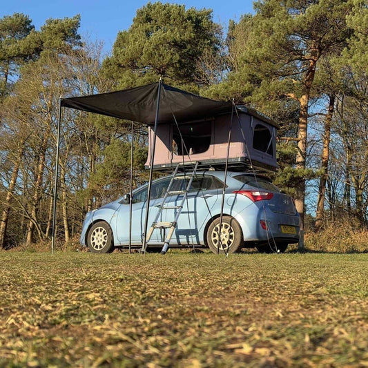 RoofBunk Roamer Hard Shell Roof Tent Side Canopy Awning