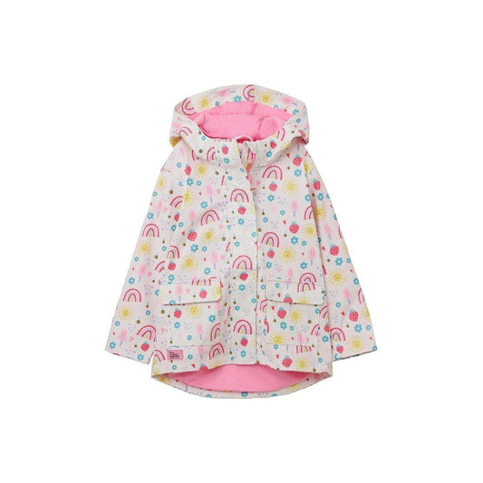 Lighthouse Girls Waterproof Heidi Jacket - Rainbow Sunshine