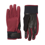 Sealskinz Women's Kelling Waterproof Gloves Red/Black