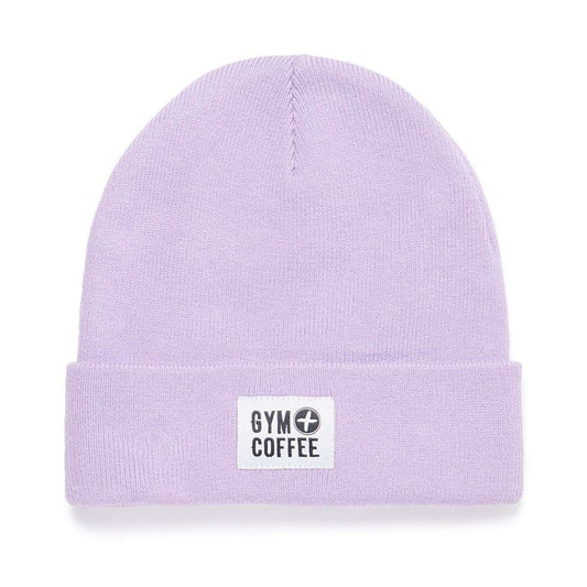 Knit Beanie in Deep Lilac