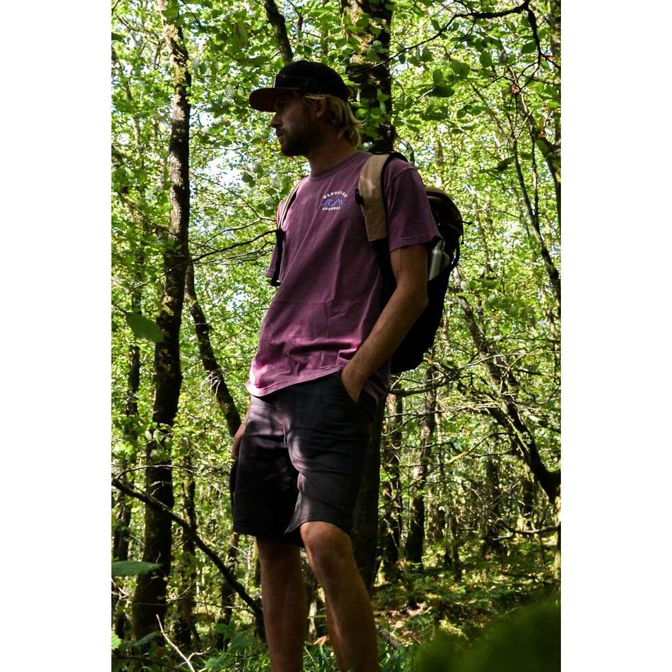 Bleubird Berry Horizon Tee - Large