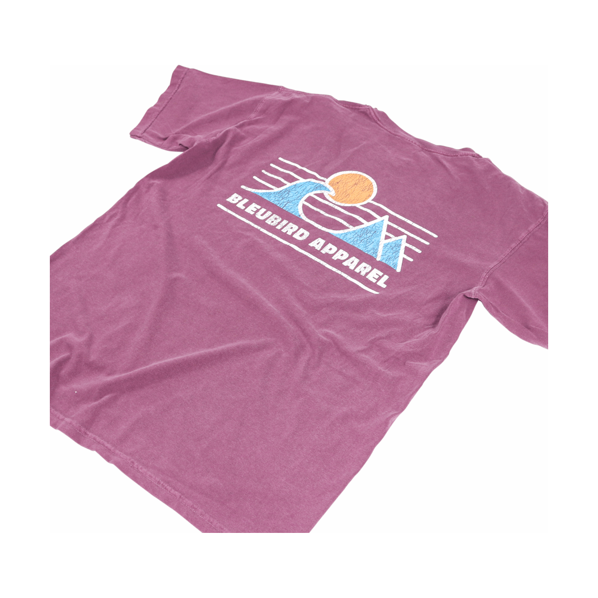 Bleubird Berry Horizon Tee - Large