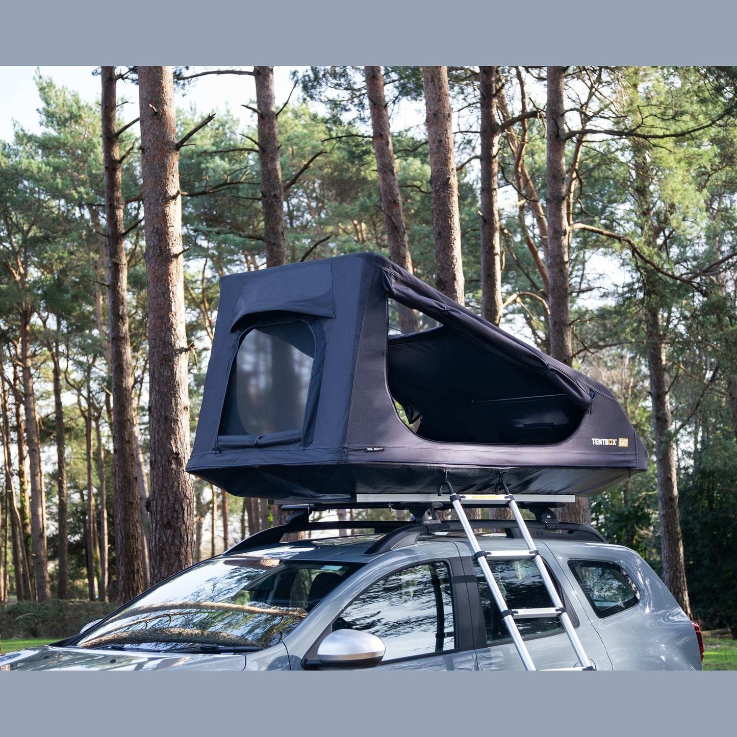 TentBox Go | World's Lightest Roof Tent TentBox Go is the ultra-light, affordable roof tent for any car. Quick to set up, compact to store—perfect for spontaneous adventures.