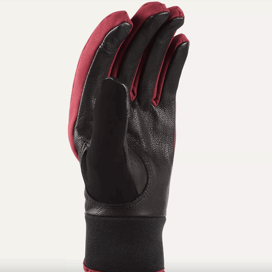 Sealskinz Women's Kelling Waterproof Gloves Red/Black