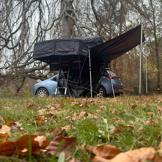 RoofBunk Explorer Soft Shell Roof Tent Canopy Awning & Windbreak