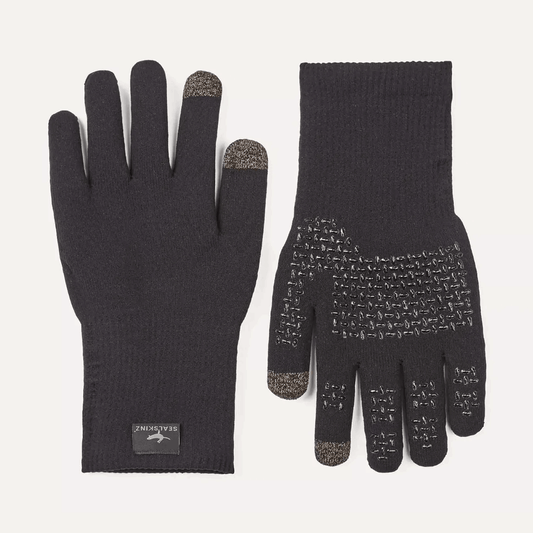 Sealskinz Unisex Anmer Waterproof Knitted Glove Black