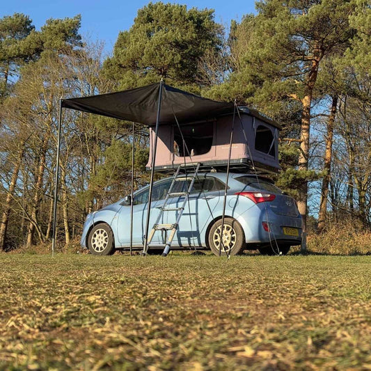 RoofBunk Roamer Hard Shell Roof Tent Side Canopy Awning