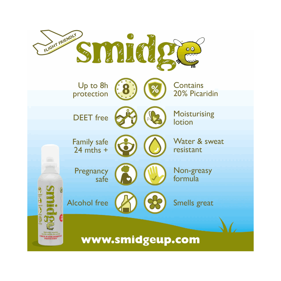 Smidge That Midge Insect Repellent 75 ml