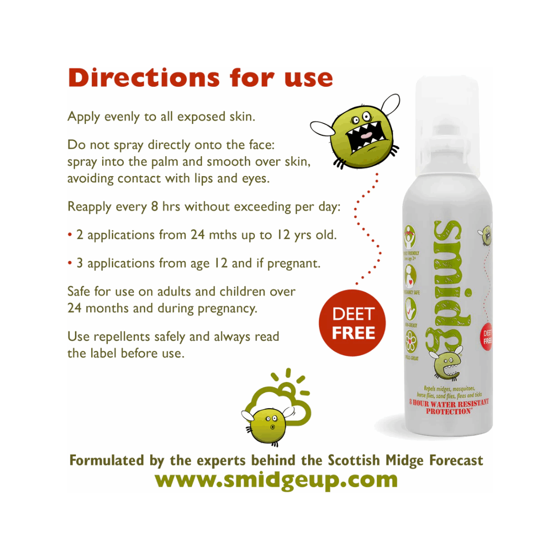 Smidge That Midge Insect Repellent 75 ml
