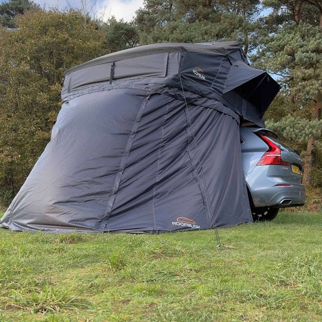 RoofBunk Explorer XL Soft Shell Roof Tent Annex Awning