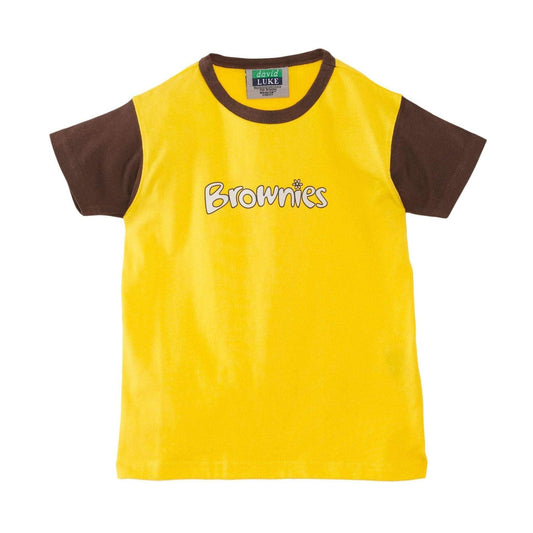 Brownie Girl's T Shirt, Yellow