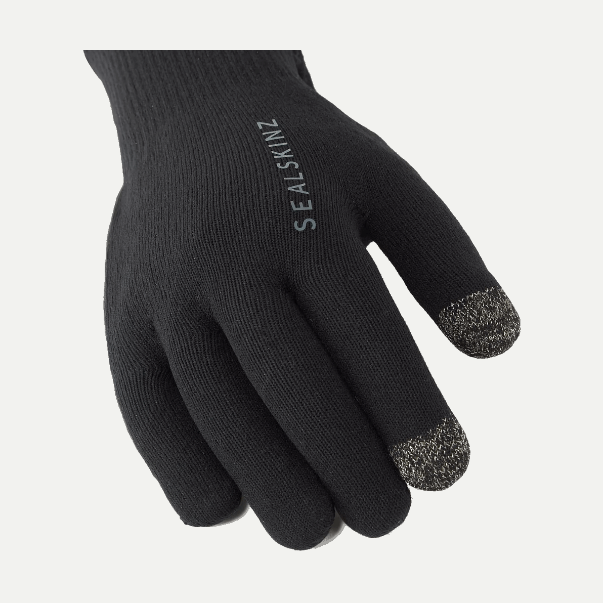 Sealskinz Unisex Anmer Waterproof Knitted Glove Black
